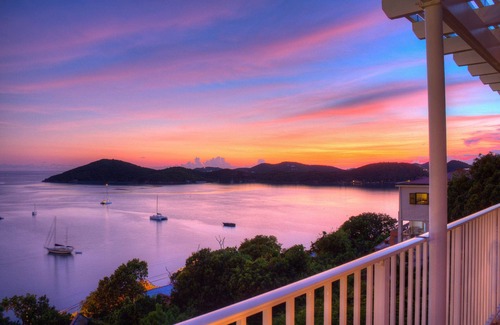 Rosendal Apartamento | Cozy Studio in St. Thomas w/Balcony Views