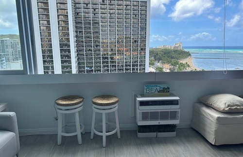 Honolulu Condominio | Cozy studio in Waikiki across the street from Waikiki Beach