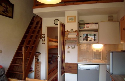 Cohennoz Apartamento | Estudio-mezzanine con vistas, cerca de pistas y comercios, Crest-Voland
