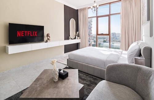 Dubai Apartamento | Cozy Studio Near Silicon Oasis Hotspots