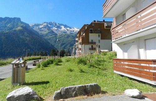 Le Pleynet Apartamento | Estudio en el Haut-Bréda con balcón, vistas, cerca de pistas y ESF