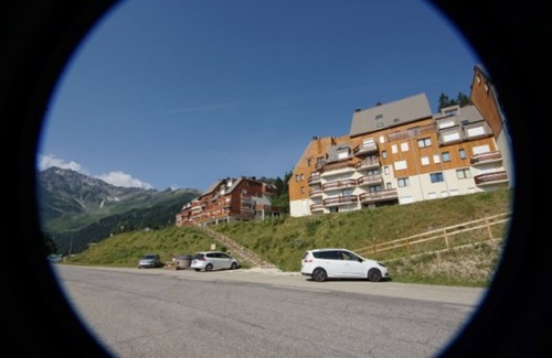 Le Pleynet Apartamento | Estudio en el Haut-Bréda con balcón, vistas, cerca de pistas y ESF