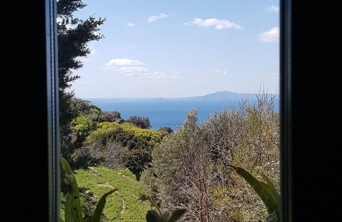 Kato Aprovatou Casa | Cozy studio with breathtaking sea view