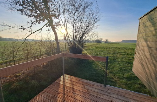 Lesumstotel Casa | Cozy tiny house with a view of the countryside