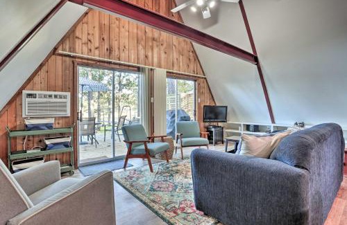 South Toledo Bend Casa | Cozy Toledo Bend A-Frame with Waterfront Views!