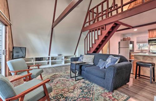 South Toledo Bend Casa | Cozy Toledo Bend A-Frame with Waterfront Views!