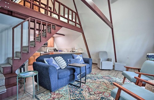 South Toledo Bend Casa | Cozy Toledo Bend A-Frame with Waterfront Views!
