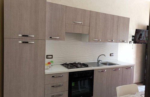Santa Domenica Apartamento | Cozy two-room apartment in Tropea for 2/4 people with swimming pool near the sea