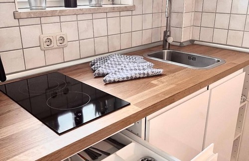 Schlatzendorf Apartamento | Cozy two-room apartment for up to 4 people with private terrace or balcony