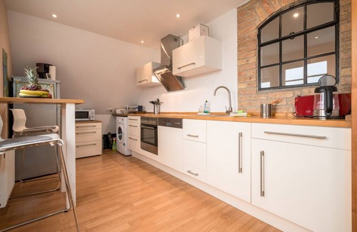 Muritz Apartamento | Cerca del Parque Nacional de Müritz - top-reformado-apartamento con 68m² Infarotsauna, WLAN