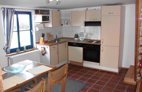 Zarnitz Apartamento | Cozy vacation apartment with thatched roof on the Achterwasser nature reserve