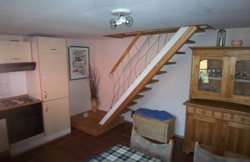 Zarnitz Apartamento | Cozy vacation apartment with thatched roof on the Achterwasser nature reserve