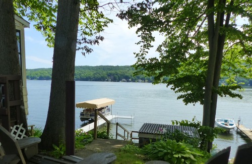 Hammondsport Cabaña | Acogedora cabaña frente al mar en el lago Waneta