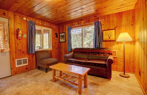 Lac du Flambeau Cabina | Cozy, Wisconsin Northwoods Cabin that is Family & Pet Friendly!