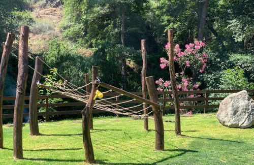 Arakapas Casa | Cozy Wooden House with Kids' Playground!