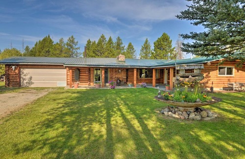 Pinedale Casa | Cozy WY Home Rivers, Lakes, Mountains, Wildlife