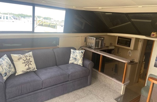 Old Saybrook Alquiler De Eote | Cozy Yacht with Marina Views