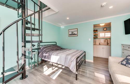 York Beach Apartamento | Cozy York Studio with Ocean View, Steps to Beach!