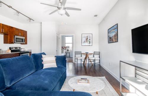 Music Row Apartamento | CozySuites Music Row Bold 1BR w free parking