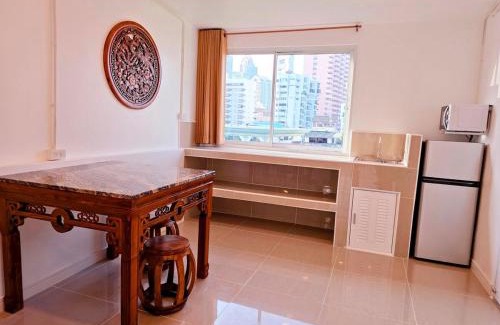 Thung Maha Mek Apartamento | Crane nest 14 loft with views over Sathorn