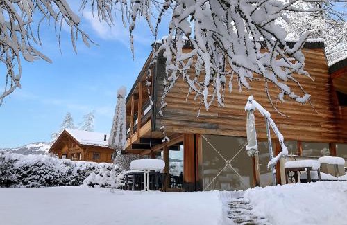 Lens Chalet De Esquí | Crans Montana under the stars