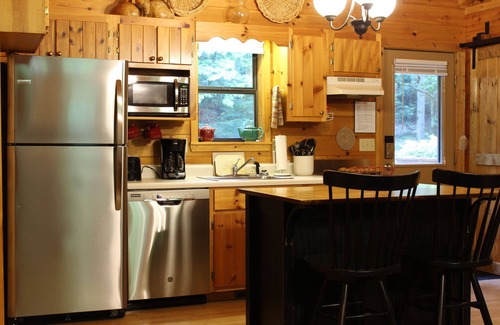 Andrews Cabina | Creek Front Mountain Cabin con Jacuzzi.