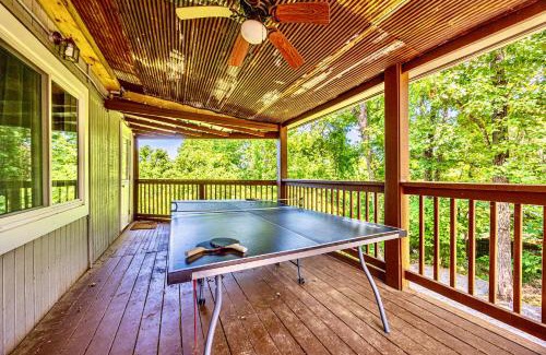 Sevierville Casa | Creek, King Beds, Wow Views, Private, New, Patio, Spa, Close to Town