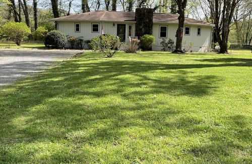 Hayesville Casa | Creek side home, steps from the creek. Pet friendly