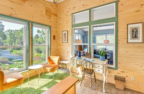 Buena Vista Casa | Creekside Buena Vista Retreat Walk to Main St!