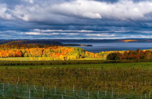 Traverse City Casa | Creekside Hot Tub-Walk to Beach-Uniquely Northern
