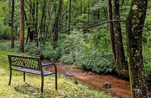 Hiawassee Casa | Creekside Retreat in Hiawassee Near Helen GA