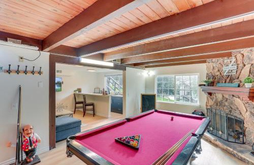 Crestline Casa | Crestline Home with Private Hot Tub Steps to Lake!