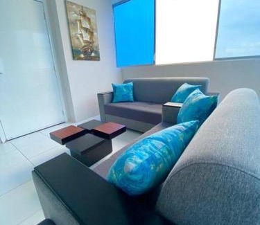 Crucita Apartamento | Crucita con Guardianía y acceso a Playa Privada y Piscina