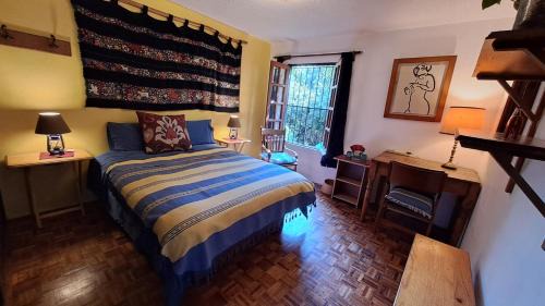 Coyoacán Casa | Cuarto baño sala San Angel cerca de ITAM UNAM Bazar Sábado