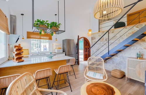 Alhaurín el Grande Cabaña | Cubo's Casa La Sierra del Tejar / piscina privada / aire acondicionado / wifi gratis