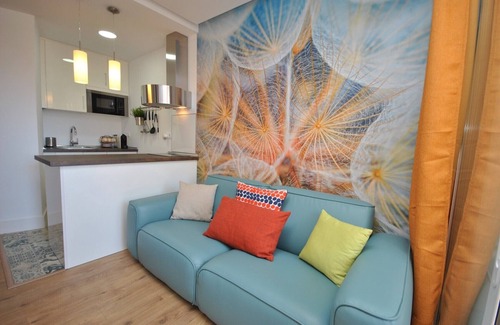 Benalmadena Costa Apartamento | Cubo's Estudio 118 Benal Beach Sea View / primera línea de playa / wifi gratis