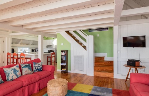 Oak Island Casa | Cuddlefish: Oceanfront Home with Beautiful Sunset Views