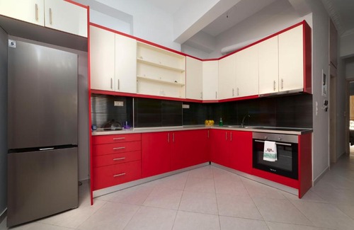 Nikaia Apartamento | Cuka apartment 3BD nexto to metro and Piraeus Port