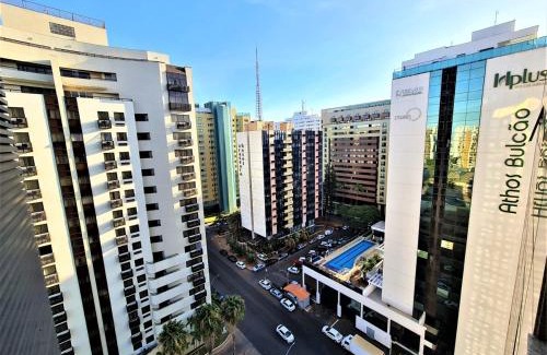 Setor Hoteleiro Norte Apartamento | Cullinan 1017E · Hotel Cullinan Luxury Premium com varanda