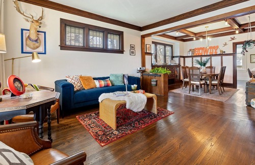 Aksarben - Elmwood Park Casa | Curated Craftsman Charm in the Heart of Omaha