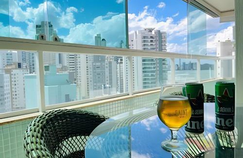 Barra Sul Apartamento | CURTA!|196| Apê Marine 3 Q | Vista Praia Central