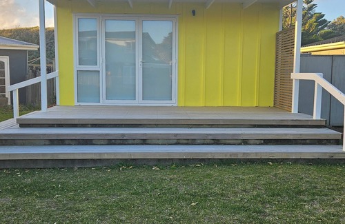 Foxton Beach Apartamento | Custard Square Holiday StudionA sweet retreat by the beach
