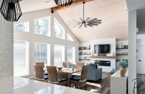 Brackley Beach Casa | Custom built & stunning, water-view property