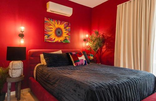 Puerto Morelos Apartamento | Custom decor-sleeps 6 with 2 pools- Condo near beach-Puerto Morelos Mexico,Casa Yellowstone