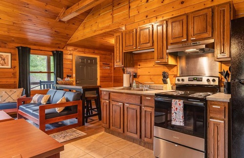 Mills Cabina | Custom Log Cabin #1 | Denton Hill State Park