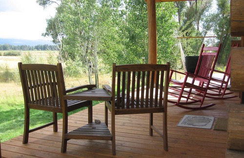 Clawson Cabina | Cabina de registro personalizado Rodeado De Gran Teton Vistas