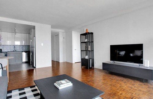 Prudential - St. Botolph Apartamento | Cute Back Bay 1BR w/ W/D & Gym, near Copley T & Shops, by Blueground