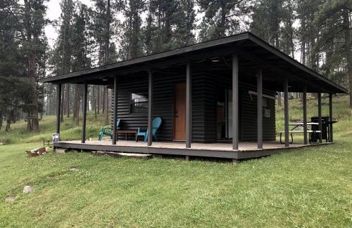 Rapid City Casa | Cute Creek-Side Cabin Nestled by Mount Rushmore in Rapid City