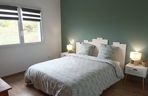 Marssac-sur-Tarn Cabaña | Puech Evasion-Gîte-Confortable-Habitación con desagüe-Vista al campo