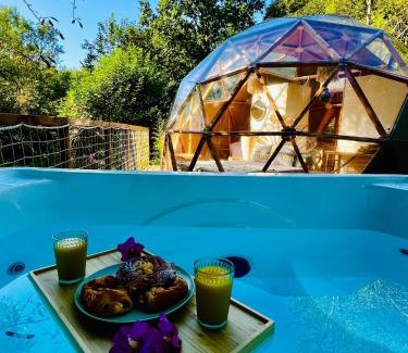 Nanteuil-les-Meaux Casa | Dôme avec Jacuzzi, 15 minutes Disneyland Paris
